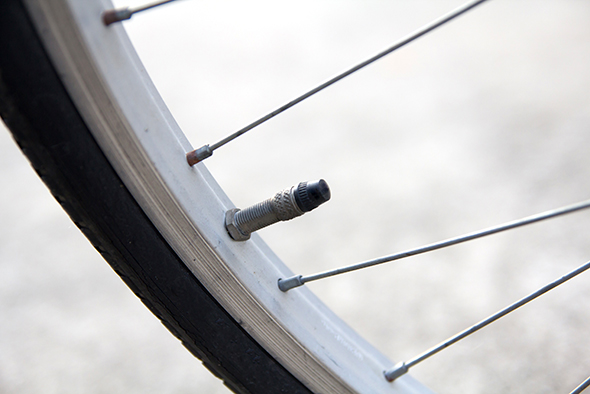 自転車に使用されているバルブの種類と空気の入れ方
